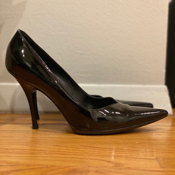 Sexy black patent leather Balenciaga size 6 pumps - Picture 4 of 6